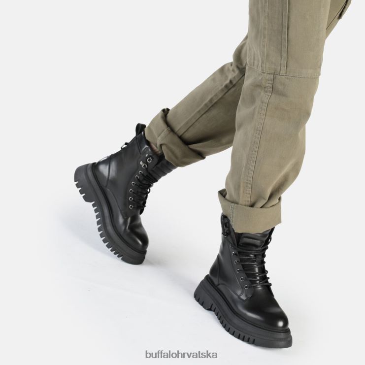 crno Buffalo shade laceup hi tople gležnjače |čizme TDD6T508